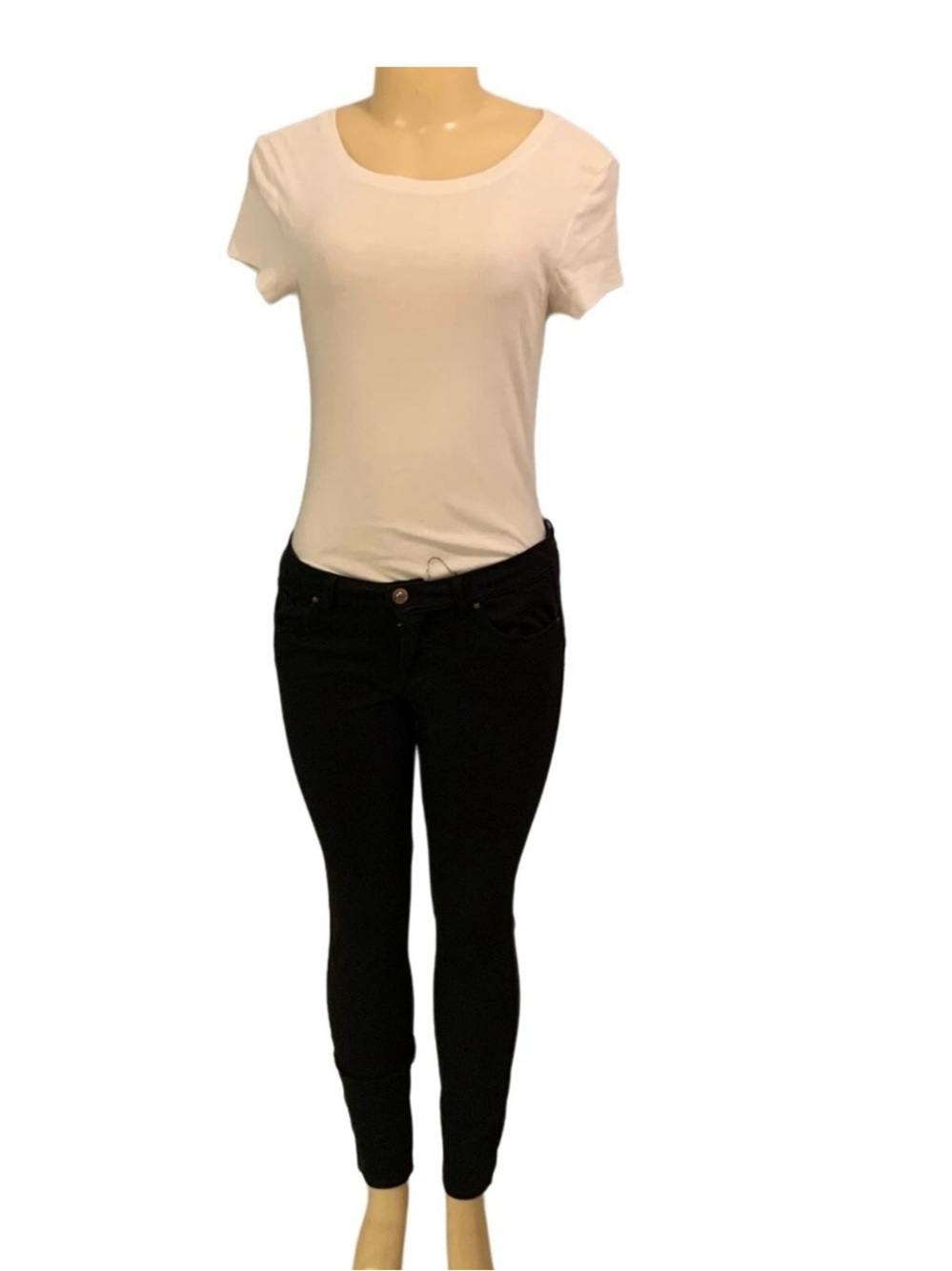 Ambiance  Sz M Women Denim Jeans Black Skinny Jeans